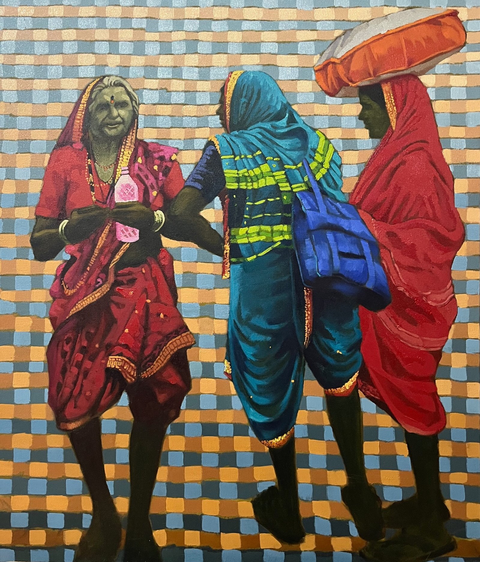 Bhet 36*42 Oil Color On Canvas - By Navnath Kshirsagar - Available On vivaanarts.com