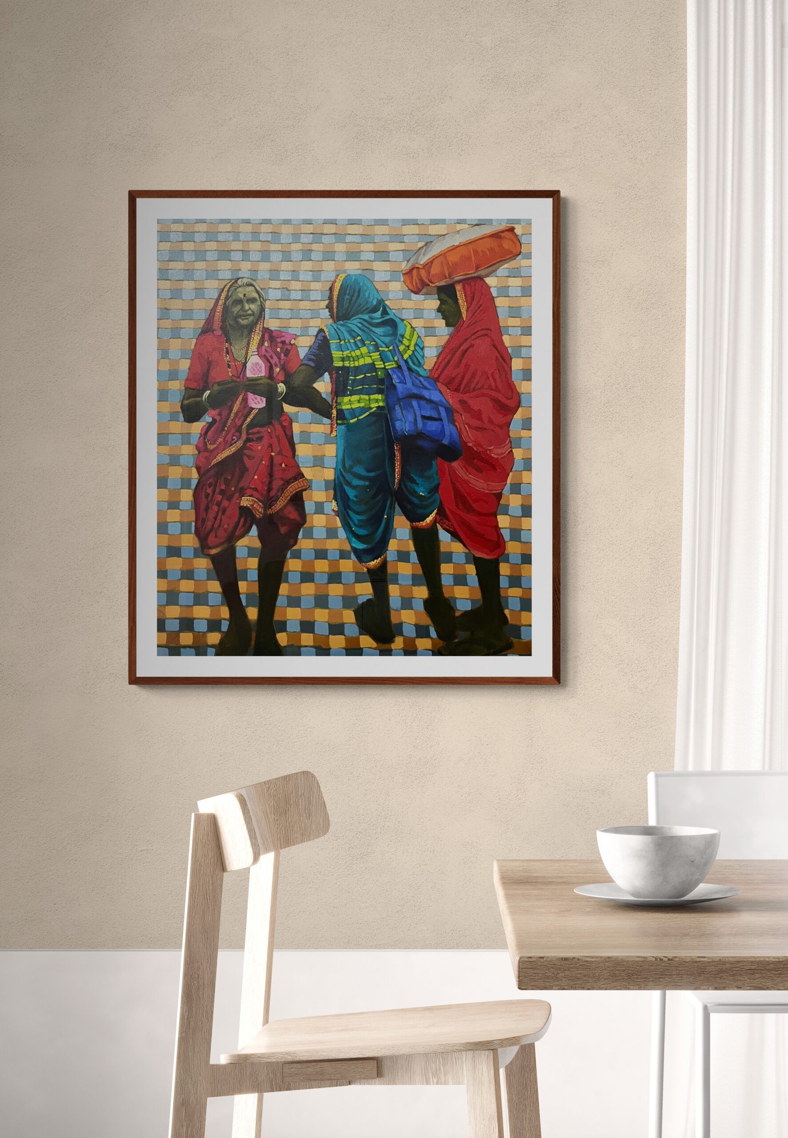 Bhet_3642_OilColorOnCanvas1 By Navnath Kshirsagar Available On vivaanarts.com