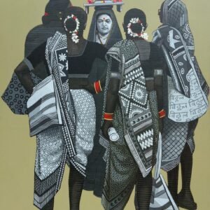 Visava_36*48_AcrylicOnCanvas By Navnath Kshirsagar Available On vivaanarts.com